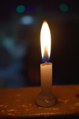 candle in the dark