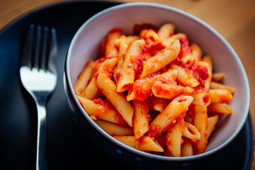 Bowl of Italian pasta