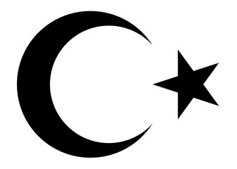 Star and crescent icon © Ricochet64