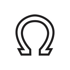 Horseshoe icon design