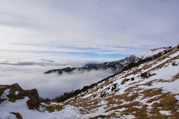 Slovenian Mountains in snow