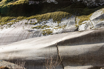 Fototapeta na wymiar close-up of granite formation in Squamish