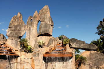 Caldas Novas/Goias/Brazil  - Water Monument