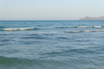 Obraz premium PLAYA MURO BAHIA ALCUDIA MALLORCA