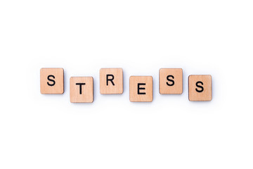 The word STRESS