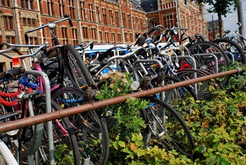 Amsterdam bicycle parking