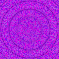 Circular waves from the pixel grid. 