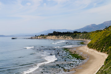 Bates Beach Park in Carpenteria, California