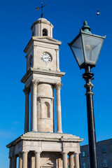 Fototapeta na wymiar Clock Tower at Herne Bay in Kent