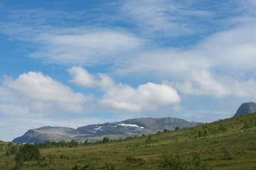 Fototapeta premium Romsdal Gebirge , Norwegen