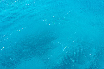 texture blue sea or ocean water full frame