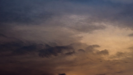 Obraz premium piękne niebo, chmury i kolory w Wenezueli