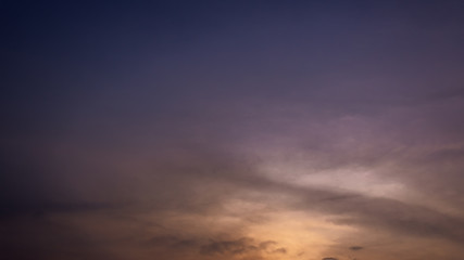 Obraz premium beautiful sky and clouds and colors in venezuela