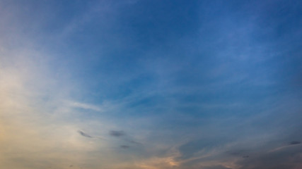 beautiful sky and clouds and colors in venezuela