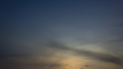 beautiful sky and clouds and colors in venezuela