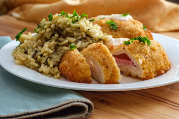 Chicken Cordon Bleu Rice