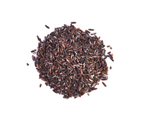 rice berry on white background