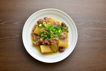 牛すじの煮込み