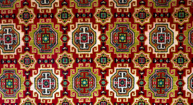 Armenian Carpet Texture.