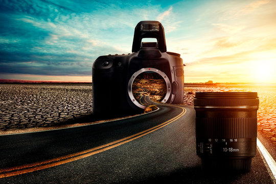 Estrada e Fotografia