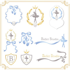 ballet motif set © sakuradrops
