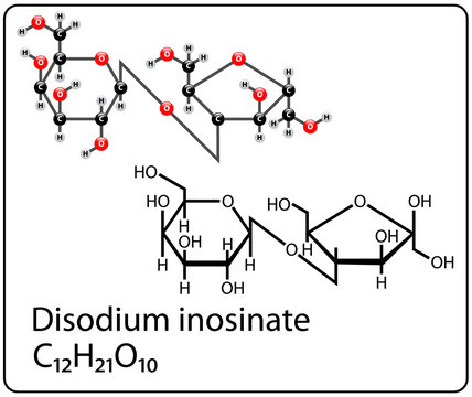 Disodium Inosinate Molecule Structure