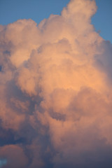 dramatic cloud on sky