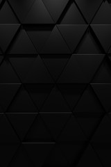 Obraz premium Modern brick wall. 3D rendering.