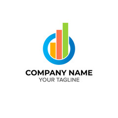Accounting and Financial Logo Template