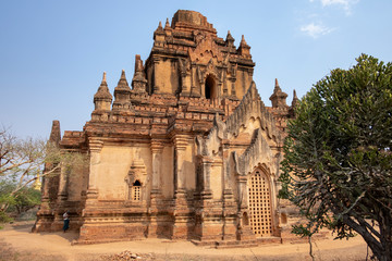 Fototapeta na wymiar Bagan temples , Myanmar