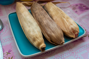 Tamales, Mexican food.