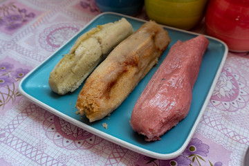 Tamales, Mexican food.