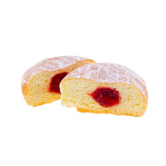 Obraz premium donut or donut with concept on a background.