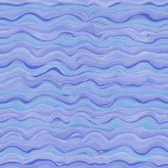 Seamless pattern with abstract sea waves