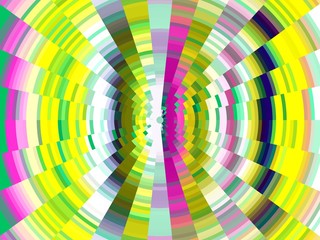 Circlesparkling abstract background, colorful hypnotic texture and lights