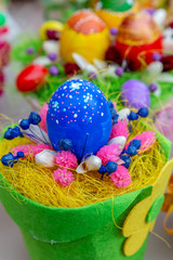 Small multi colored arrangement for Easter