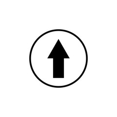 Arrow icon vector. Arrow symbol. navigation icon vector