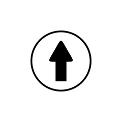 Arrow icon vector. Arrow symbol. navigation icon vector