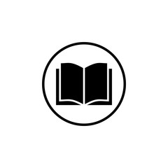 Book icon vector. Book icon isolated