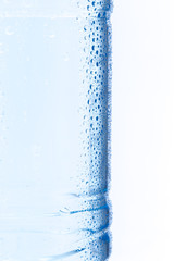 Fototapeta na wymiar Plastic bottle of drinking water