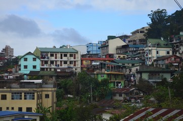 Fototapeta premium View of Baguio City, Philippines.