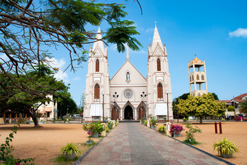 St Sebastian Church in Negombo in Sri Lanka