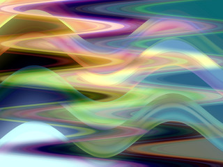 Pastel soft waves like shapes and lines, abstract colorful background