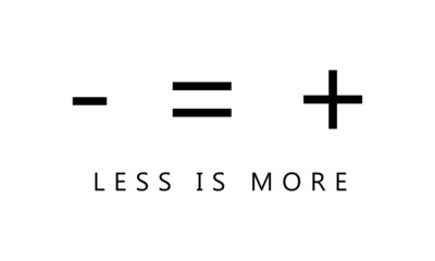 Obraz premium Positive mind, vibes, life inspirational inscription, greeting card, typography for invitation, banner, poster or clothing design, vector quote