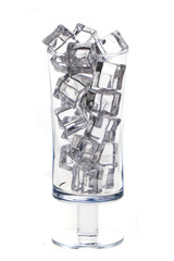 ice cubes in the glass
