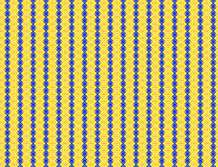 Blue yellow repeated pattern