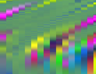 Pink green yellow soft geometries, abstract colorful vivid background