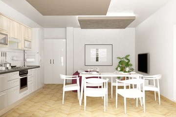 Soggiorno cucina