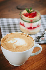 turkish dessert sweet coffee