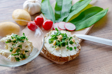 gesunde Ernährung, Bärlauchpesto, Gemüse, Bärlauch